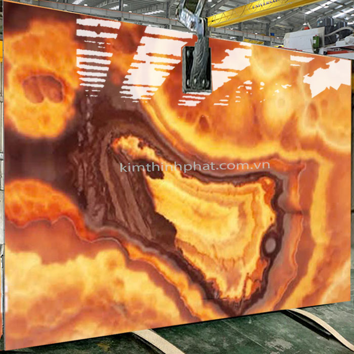 Đá hoa cương Cẩm Thạch ONYX xuyên sáng